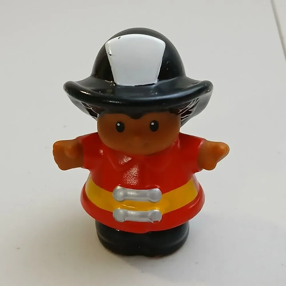 Fisher Price Firefighter Nurse Dog Little People Figures 2.5